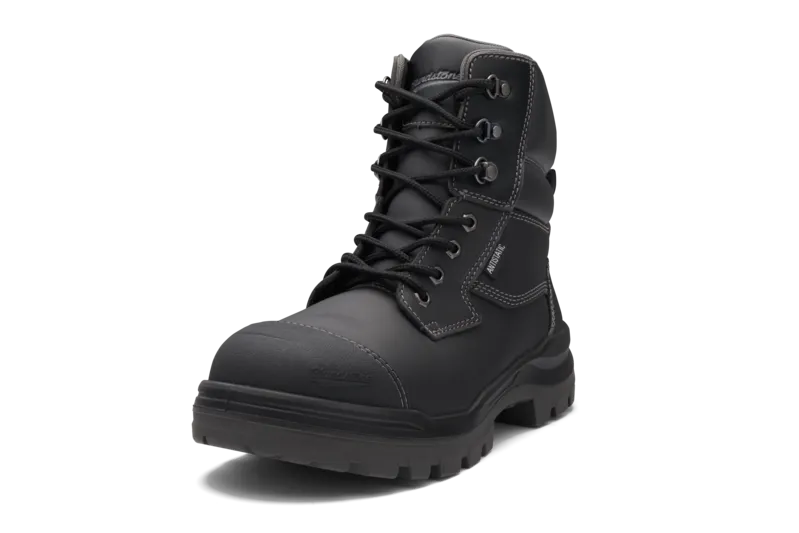 8071 Blundstone RotoFlex Steel Zip Sided Safety Boot Black