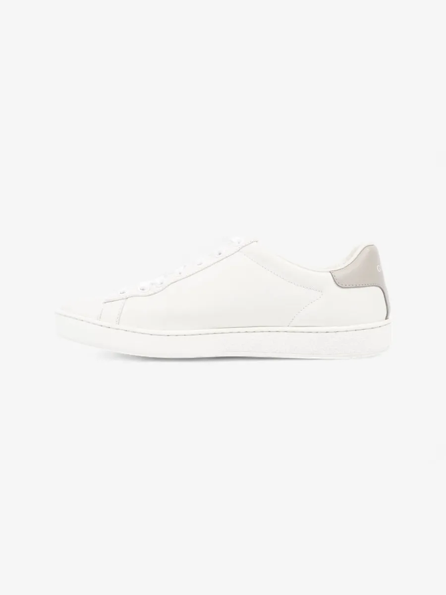 Ace Interlocking G Sneakers White / Grey Leather EU 37 UK 4