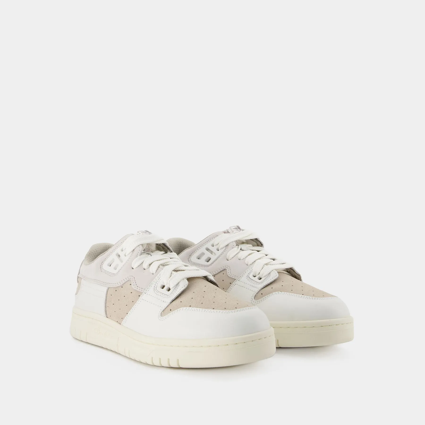 Acne Studios  08Sthlm Low Es Mix M Sneakers - Acne Studios - White - Leather