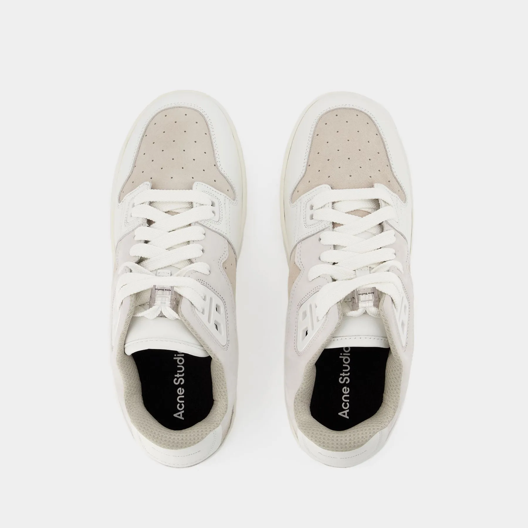 Acne Studios  08Sthlm Low Es Mix M Sneakers - Acne Studios - White - Leather