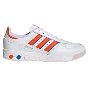 adidas Originals G.S. Court Shoes - Cloud White / Collegiate Orange