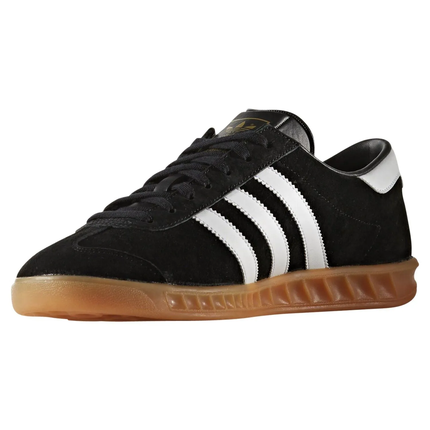 adidas Originals Hamburg Shoes - Black / White / Gum