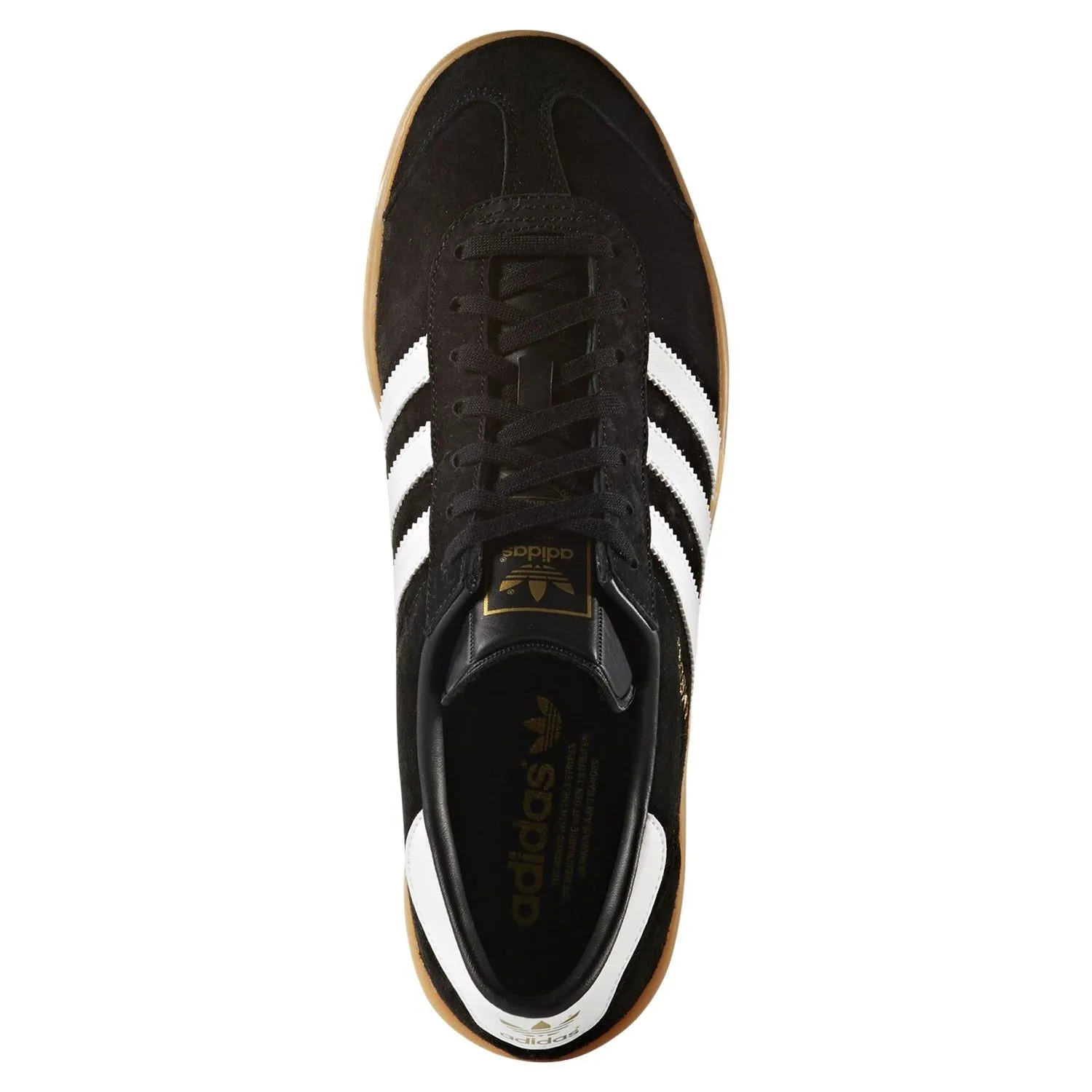 adidas Originals Hamburg Shoes - Black / White / Gum