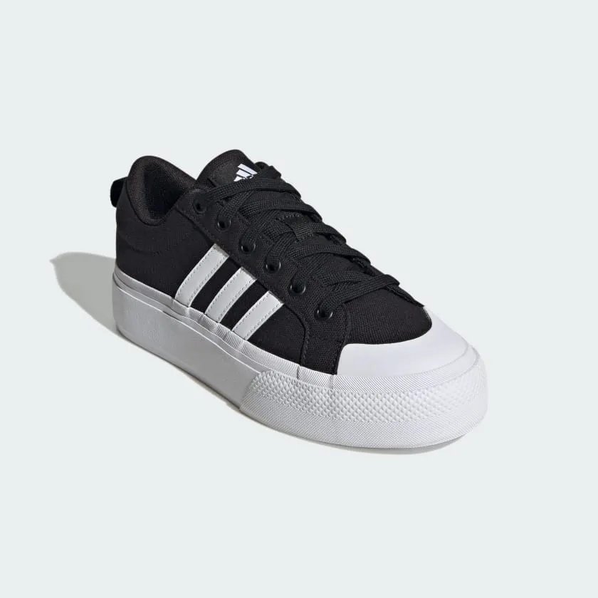 Adidas Women's Bravada 2.0 Platform Sneakers - Core Black / Cloud White / Core Black