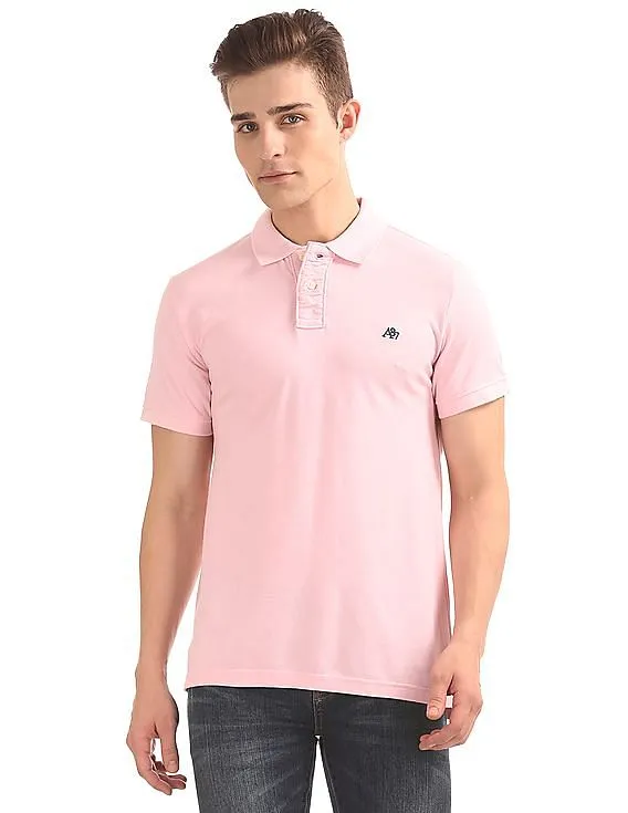 Aeropostale Regular Fit Pique Polo Shirt