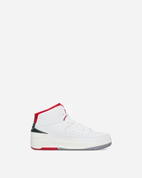 Air Jordan 2 Retro (PS) Sneakers White / Fire Red / Fir / Sail