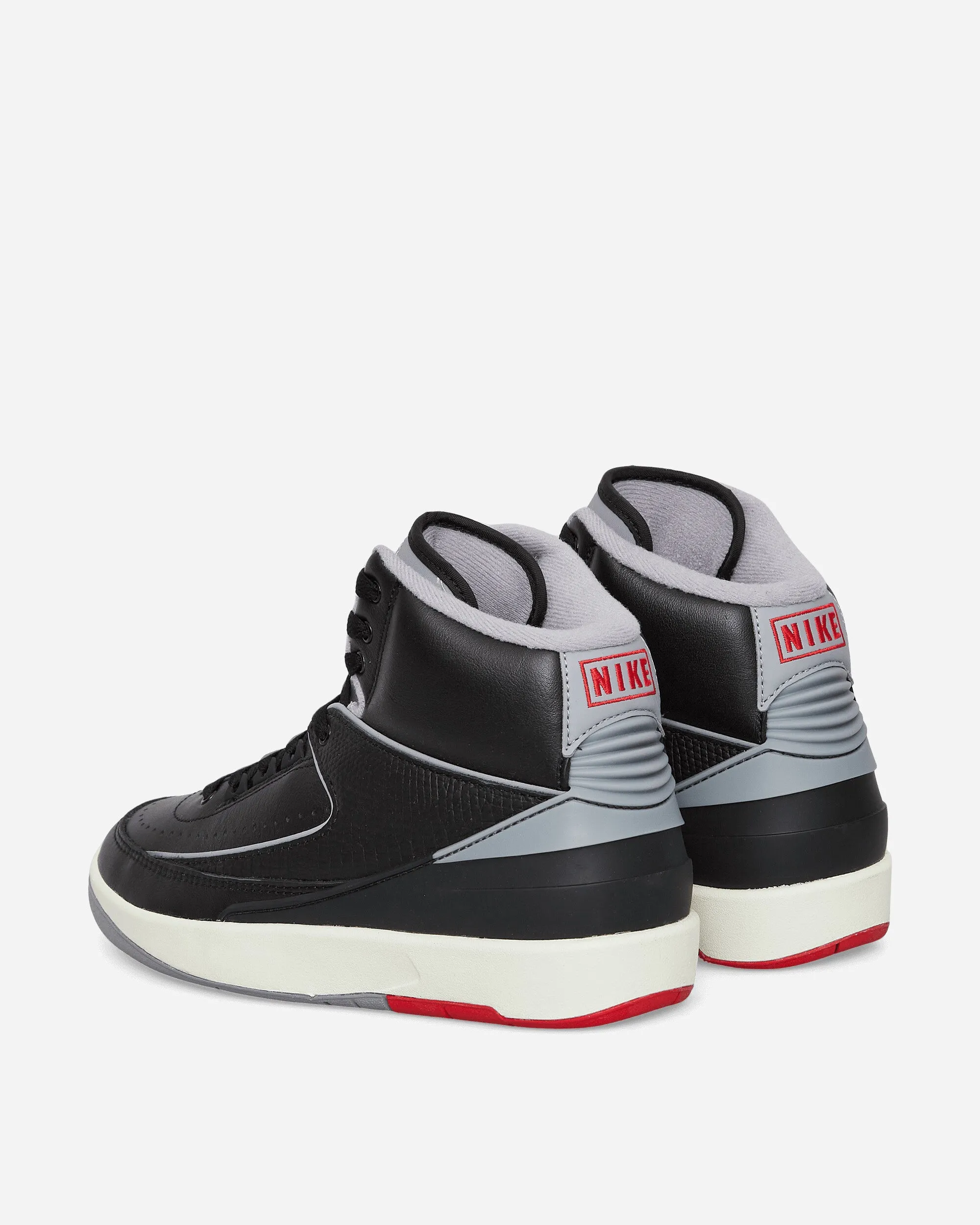 Air Jordan 2 Retro Sneakers Black / Cement Grey