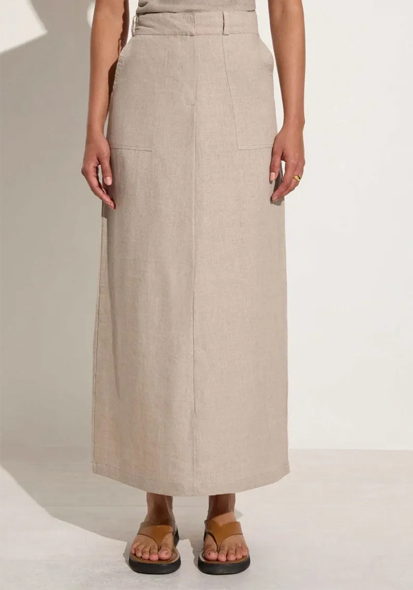 Amreli Maxi Skirt - Natural