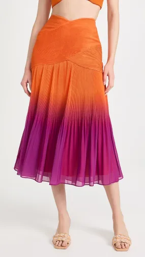 AMUR   Louise Pleated Skirt 