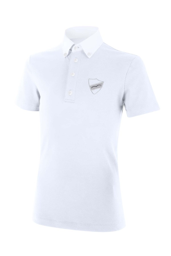 Animo Amleto kids competition polo White