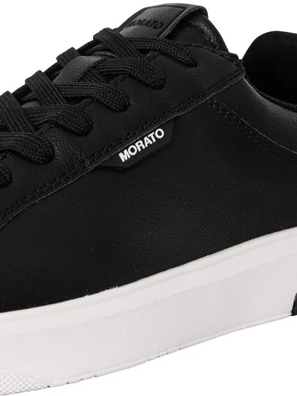 Antony Morato Logo Tag Trainers - Black/White