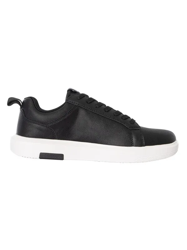 Antony Morato Logo Tag Trainers - Black/White