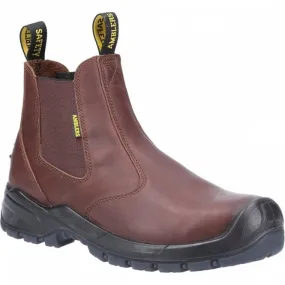 AS307C S3 Safety Dealer Boot Brown Size: UK13 *One Size Only - Outlet Store*