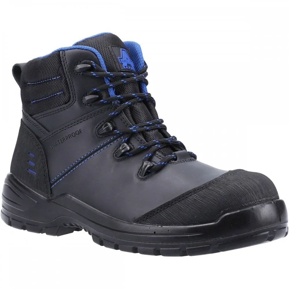 AS308C S3 SRC Metal Free Safety Boot Black Size: UK12 *One Size Only - Outlet Store*