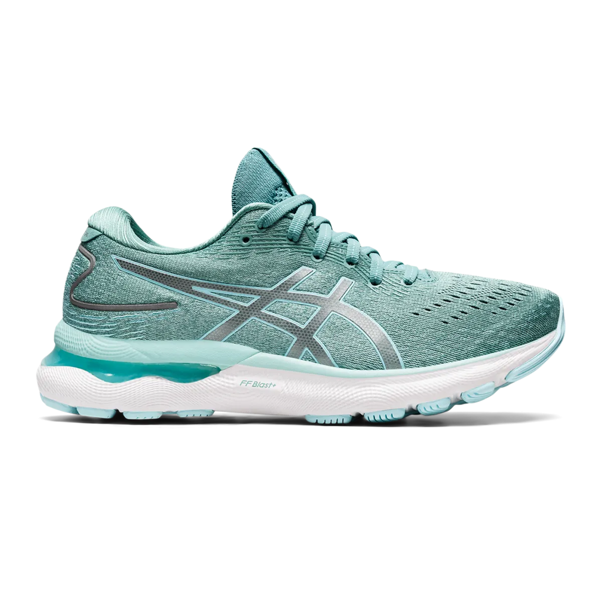 Asics Gel Nimbus 24 - Sage - Clear Blue