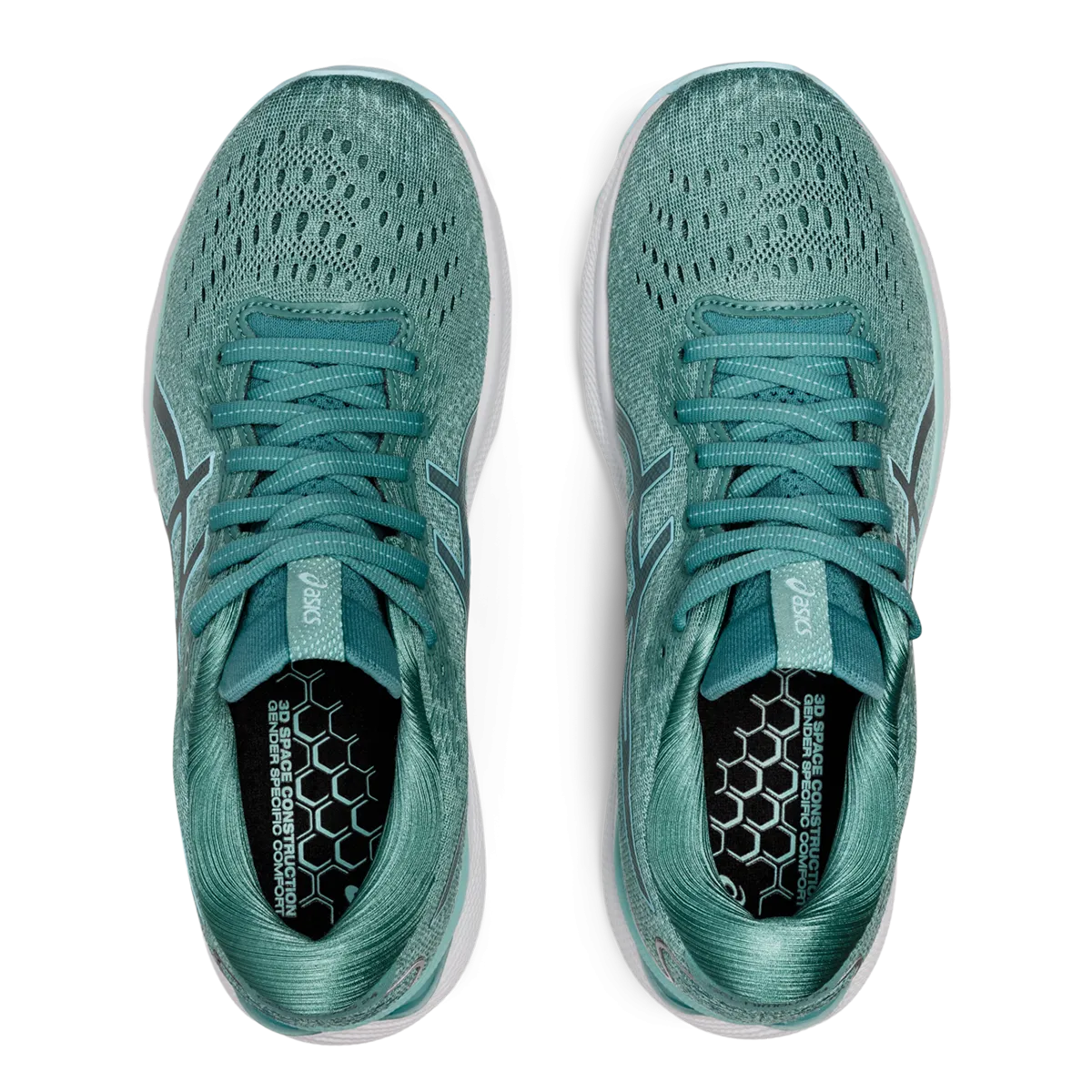 Asics Gel Nimbus 24 - Sage - Clear Blue