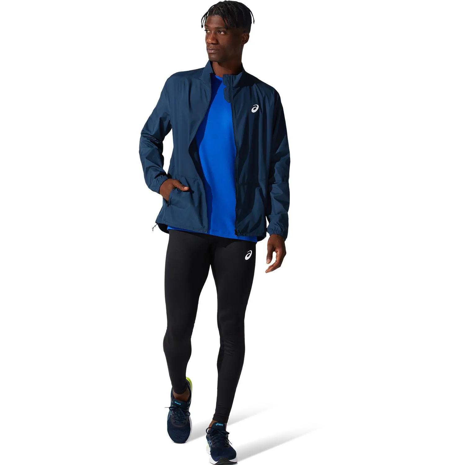 Asics Men's Core Jacket French Blue | Buy Asics Men's Core Jacket French Blue here | Outnorth