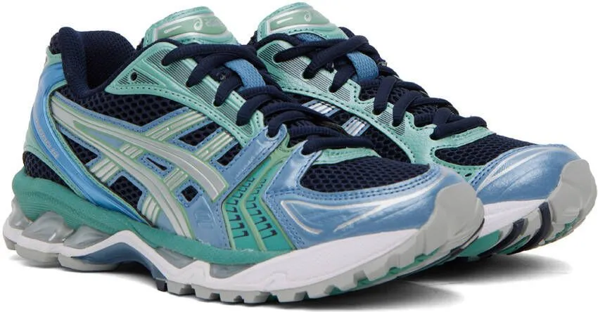 Asics Navy & Green Gel-Kayano 14 Sneakers