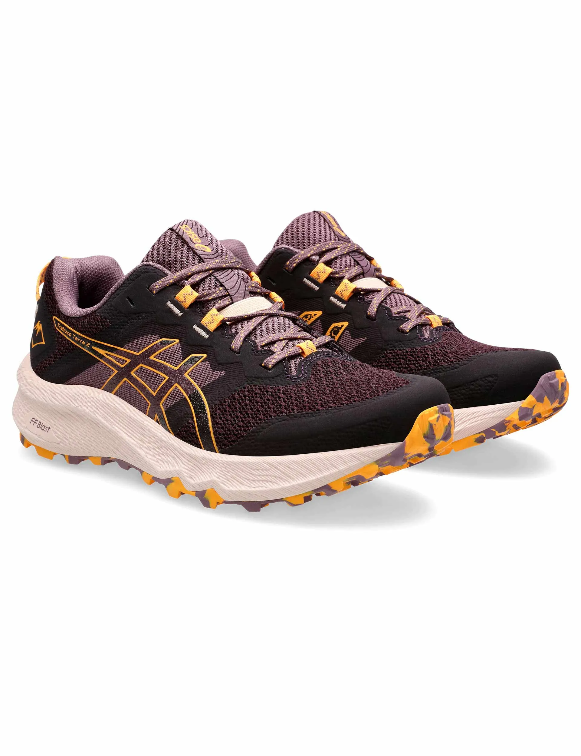 ASICS Trabuco Terra 2 - Dark Aubergine/Stadium Orange