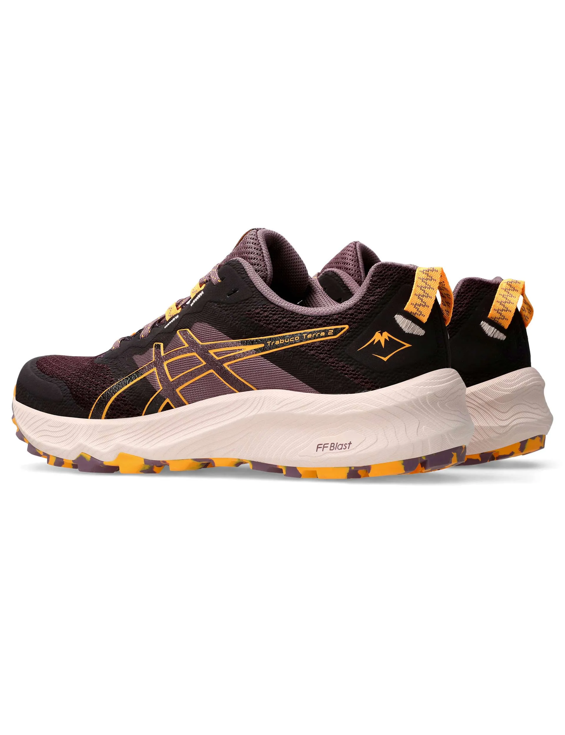 ASICS Trabuco Terra 2 - Dark Aubergine/Stadium Orange