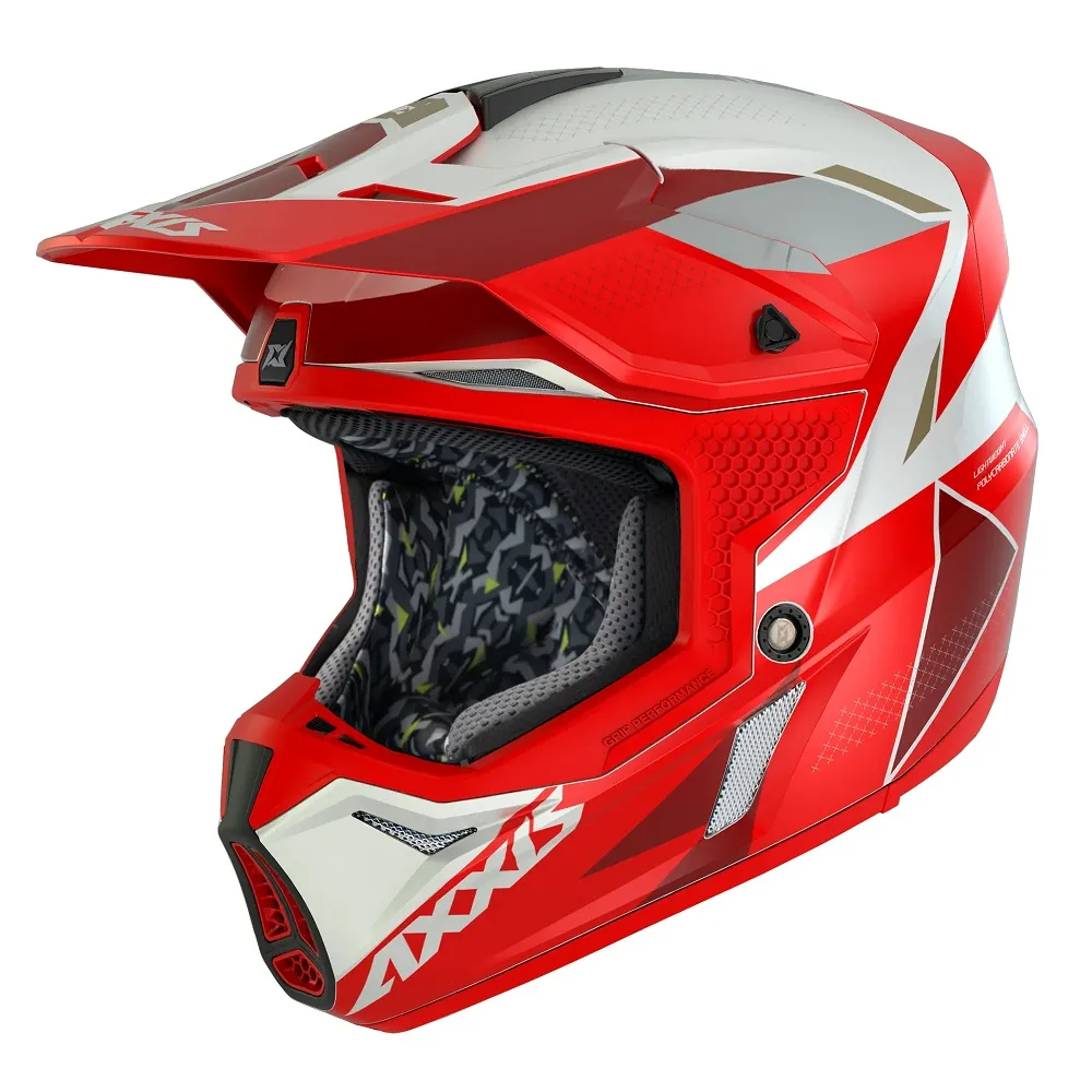 Axxis Wolf Bandit Helmet - Red