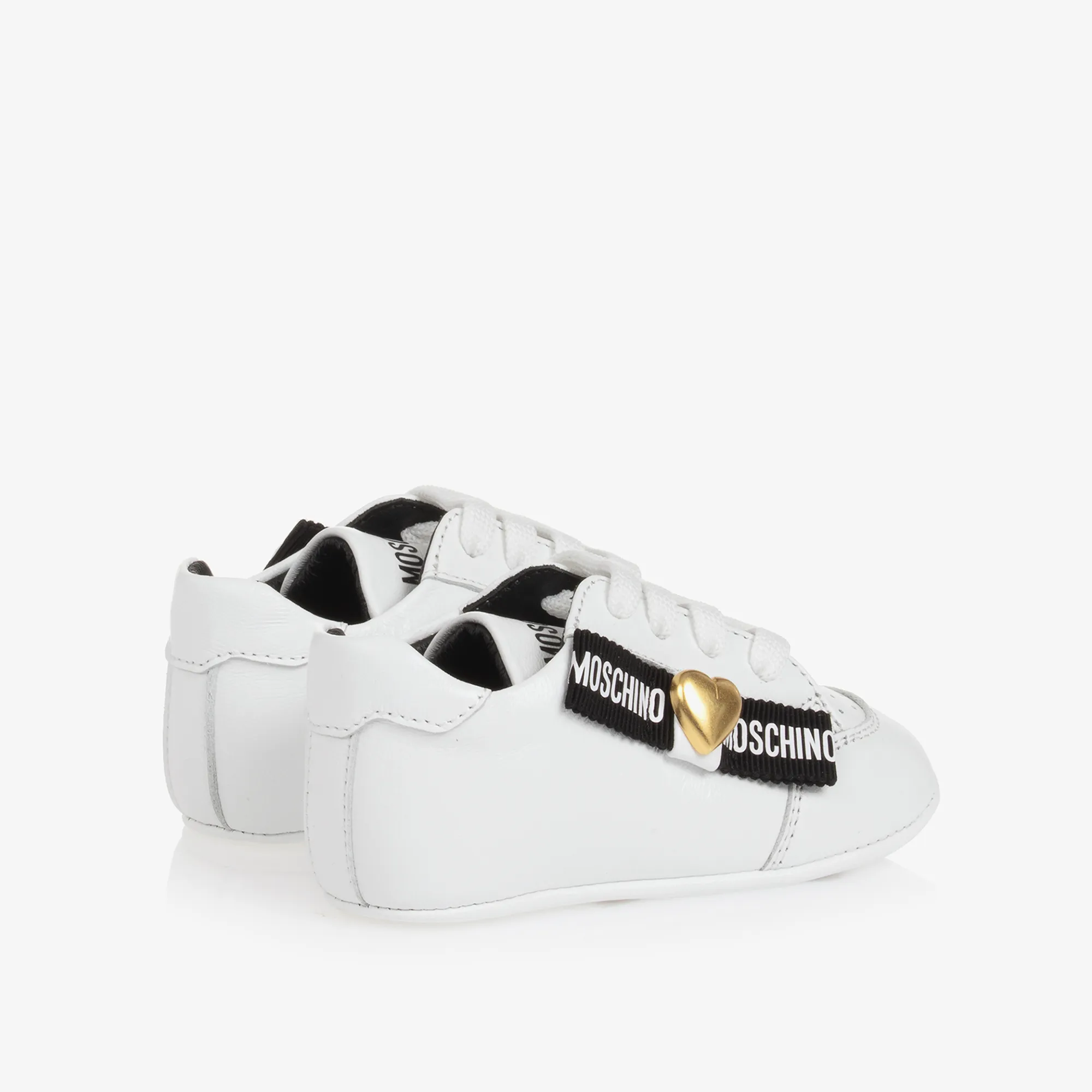 Baby Girls White Pre-Walker Trainers