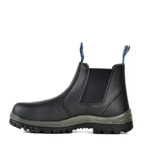 BATA Naturals Hercules Black Rambler Slip On Safety Boot