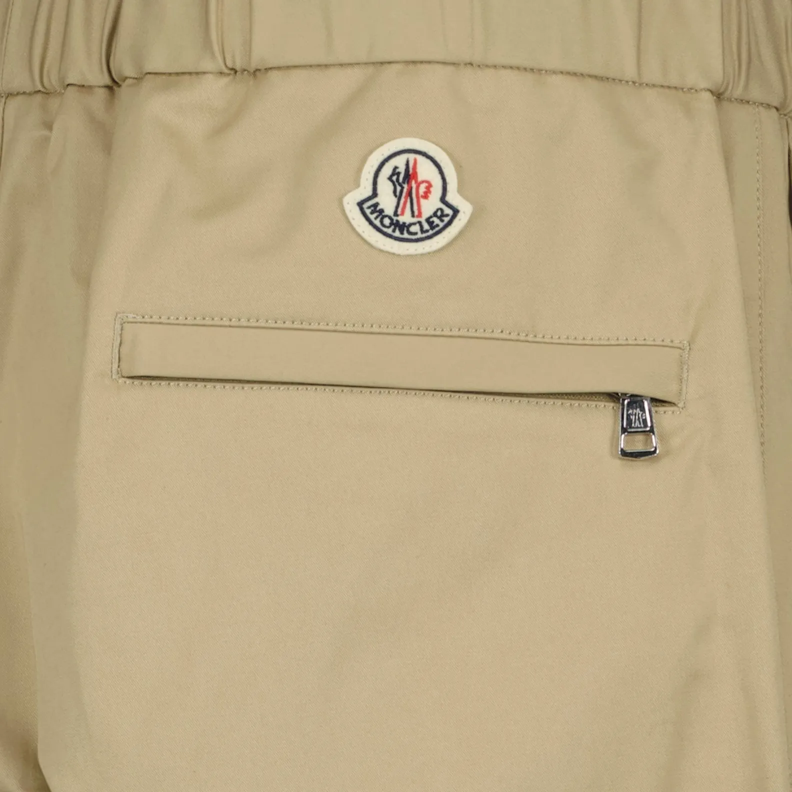 Beige Gabardine Trousers