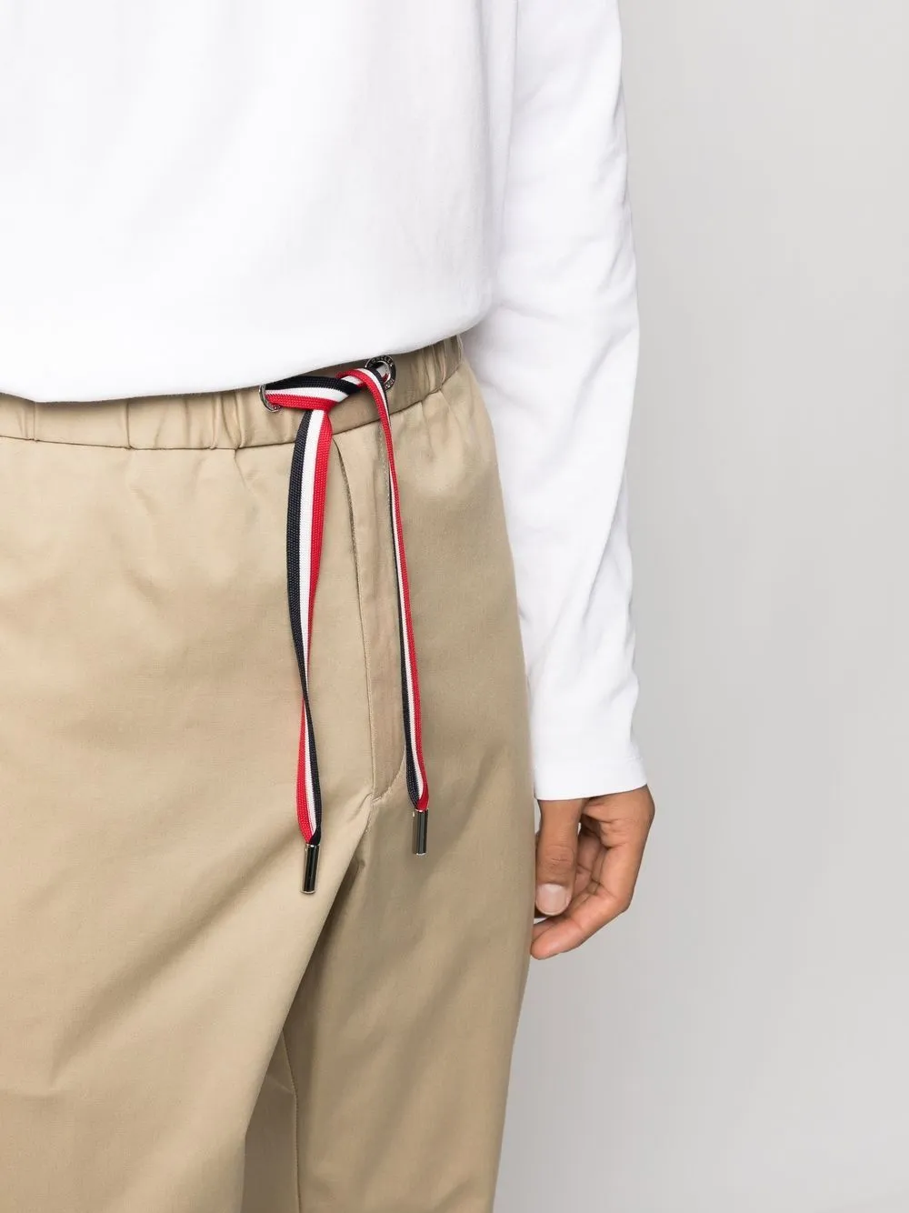 Beige Gabardine Trousers