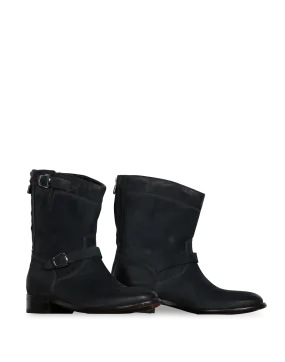 Belstaff New Barkmaster Nabuk Ladies' Boot, antique black