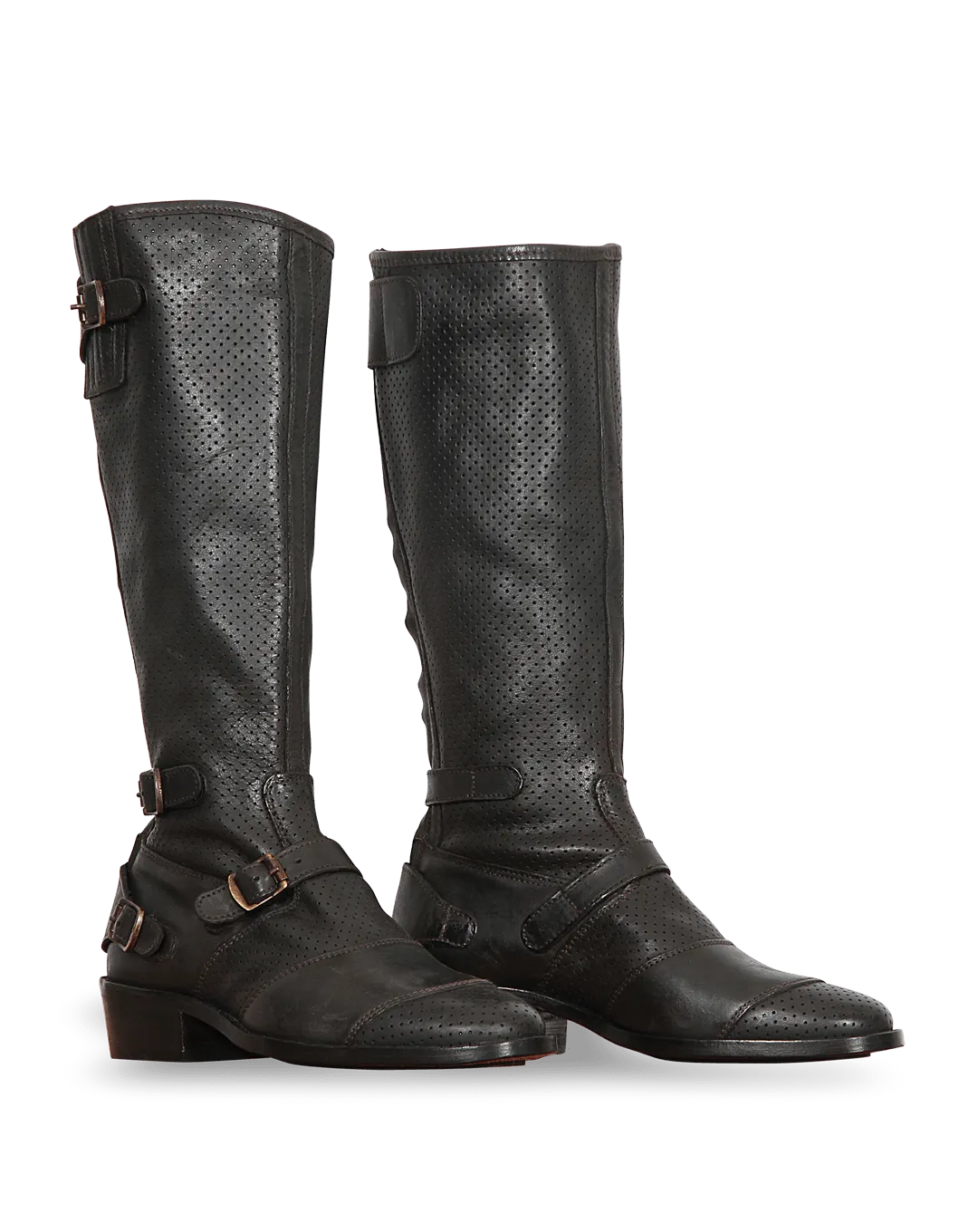 Belstaff Trialmaster 55 Vent Ladies' Boot, antique black