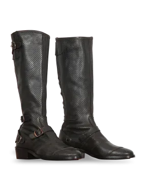 Belstaff Trialmaster 55 Vent Ladies' Boot, antique black