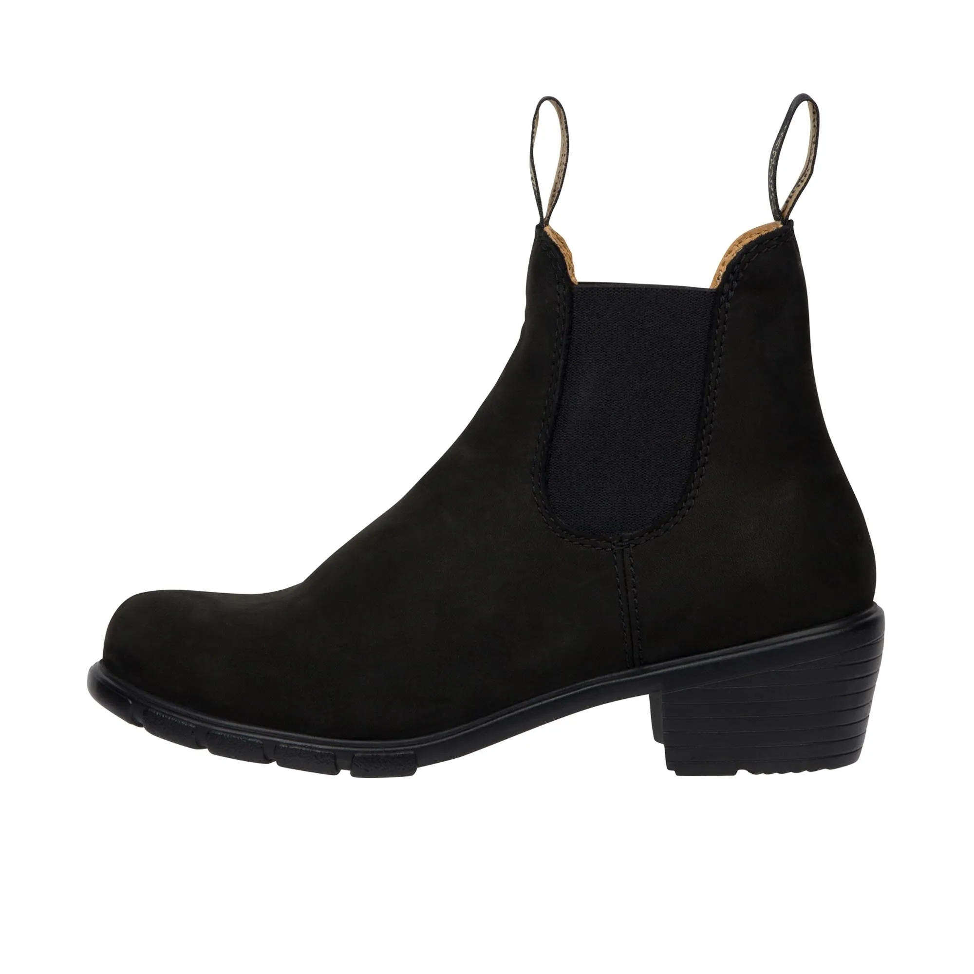 Blundstone Womens Women`s Series Heeled Boot Black Nubuck