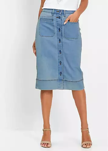 bonprix Denim Skirt | Grattan