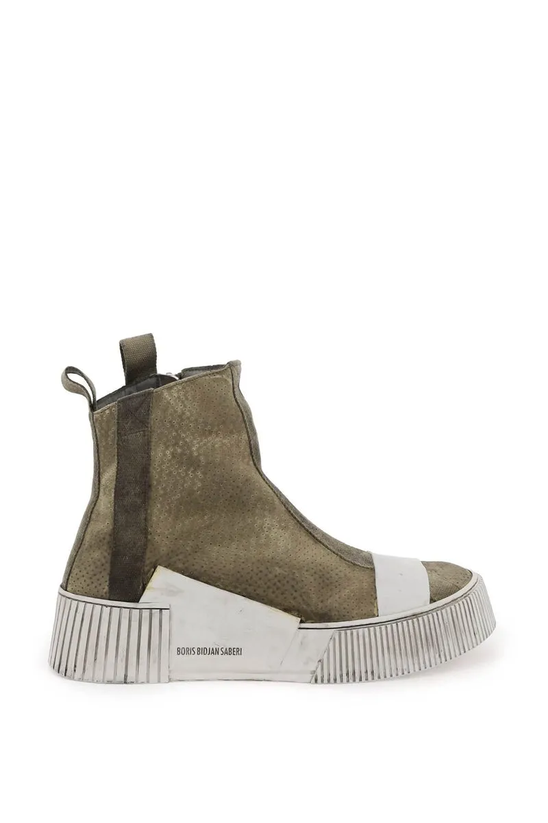 Boris Bidjan Saberi    Boris Bidjan Saberi Bamba 3.3 Hi Top Sneakers