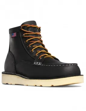 Bull Run 6" Moc Toe Boot - Black