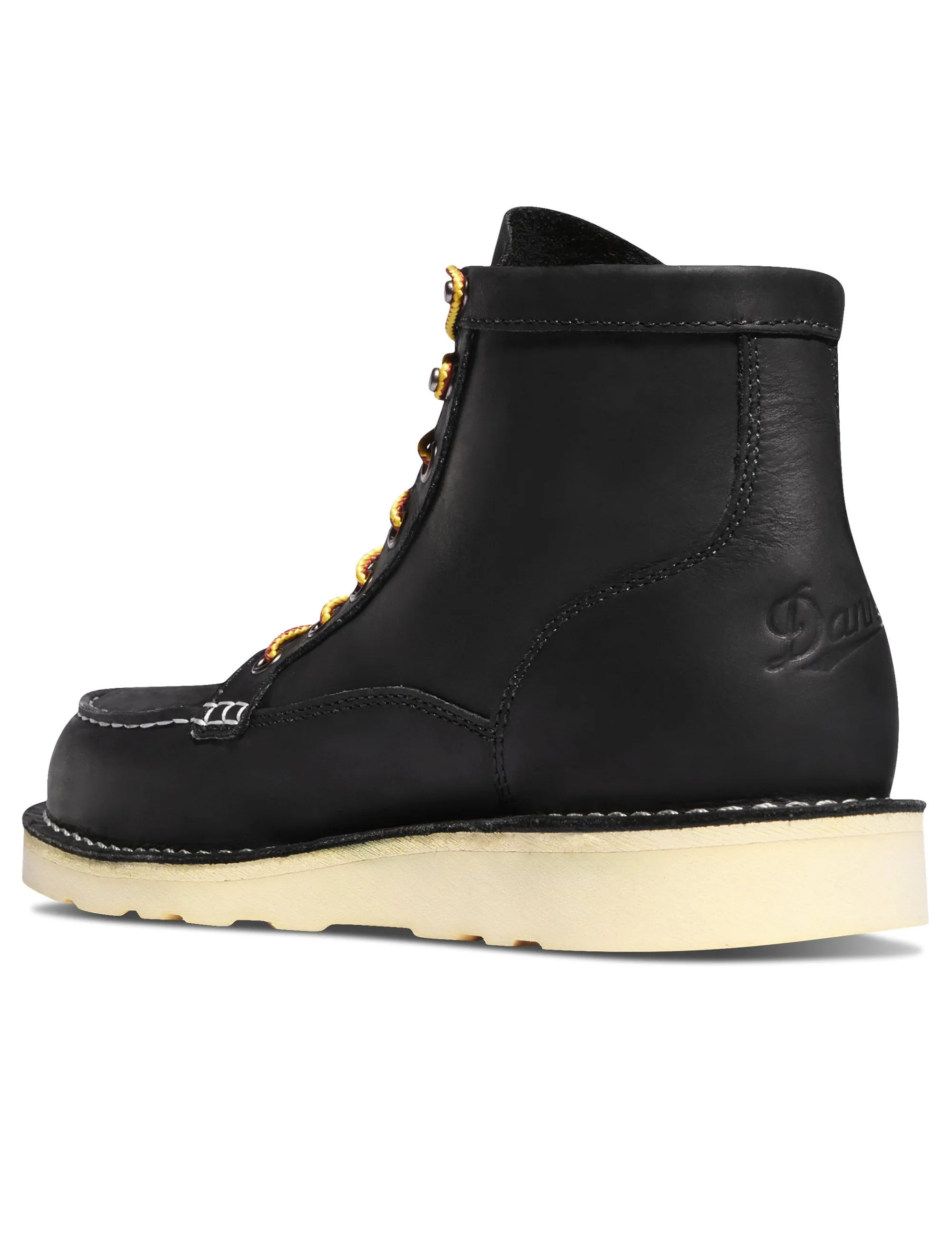 Bull Run 6" Moc Toe Boot - Black