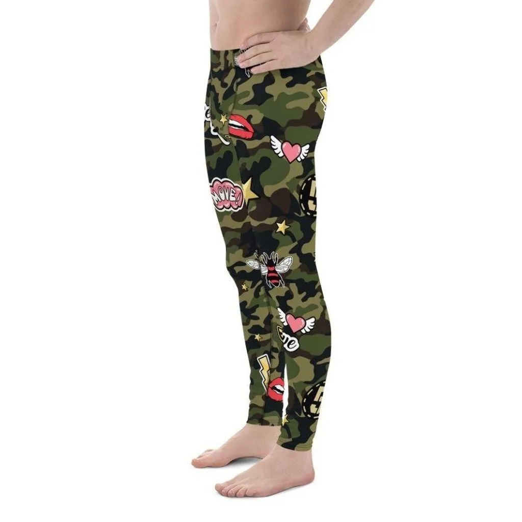 Camo Patch Men's Leggings