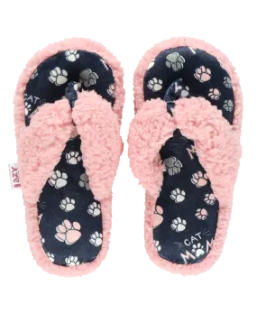 Cat Mom Spa Slipper S/M