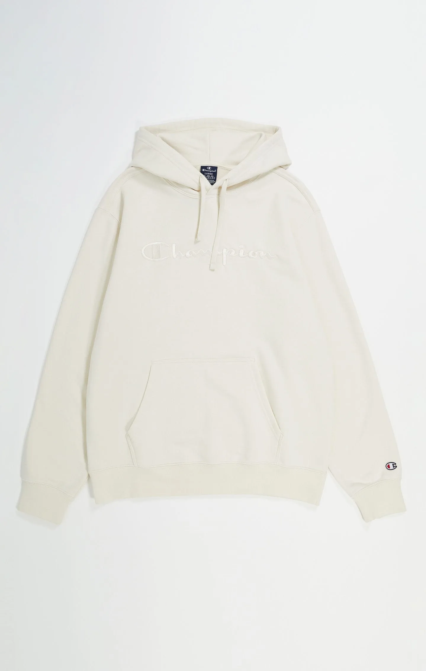 Champion Icons Tonal Script Logo French Terry Hoodie