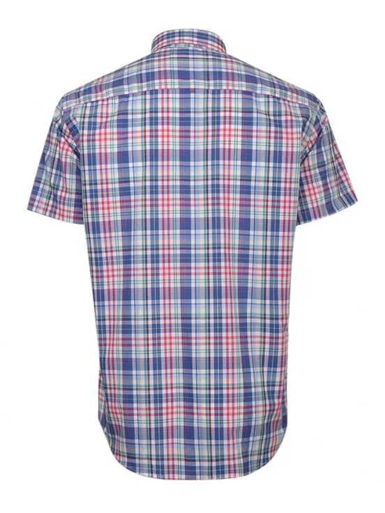 Checked Short-Sleeve Shirt