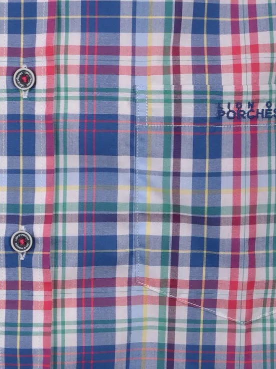 Checked Short-Sleeve Shirt