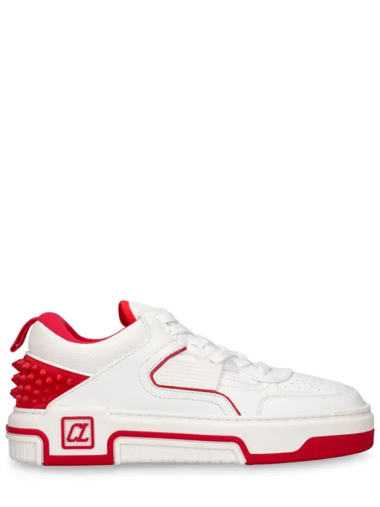 Christian Louboutin   Astroloubi leather low top sneakers 