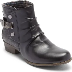 Cobb Hill Gratasha Hardware Boot Black - Wide