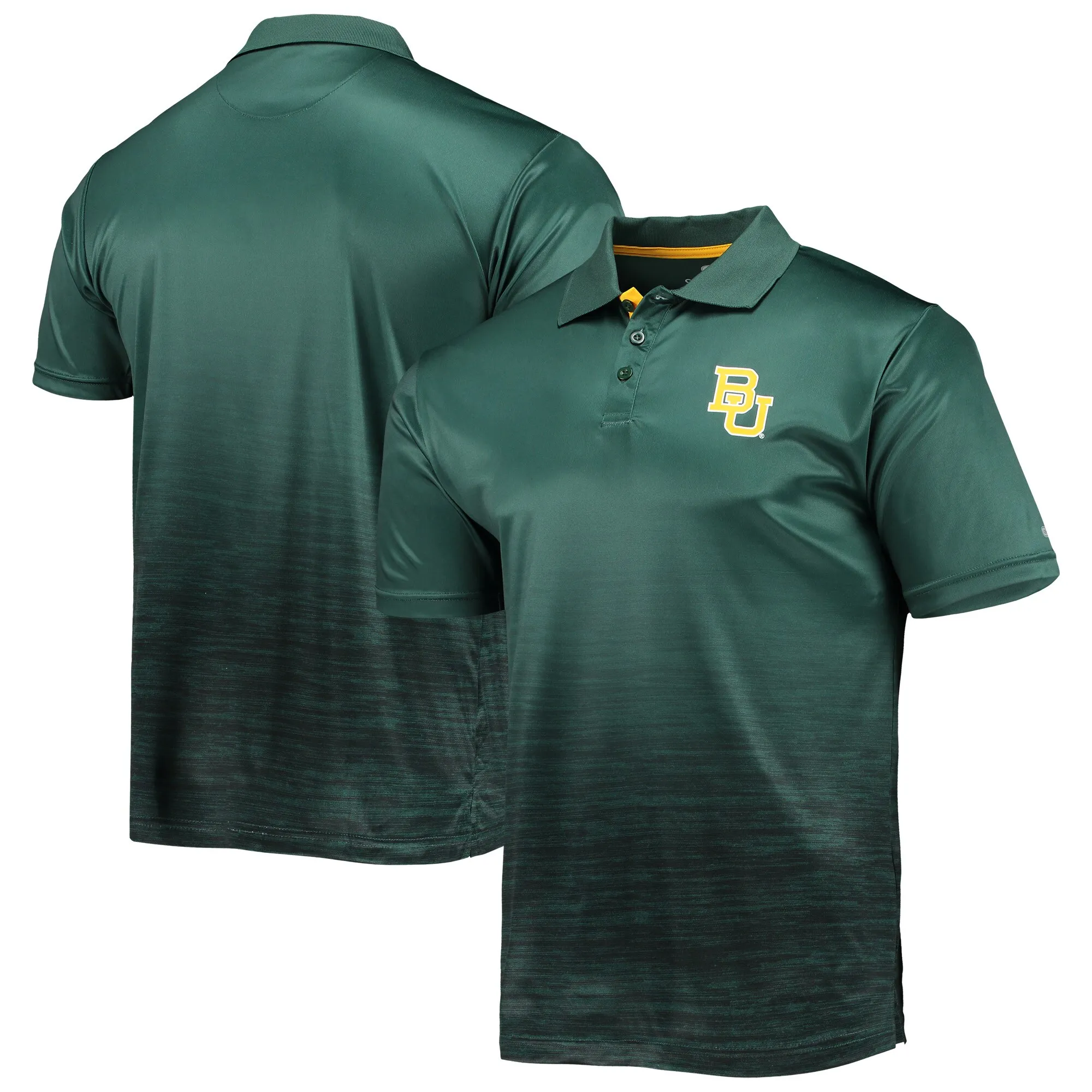 Colosseum Baylor Bears Green Marshall Polo