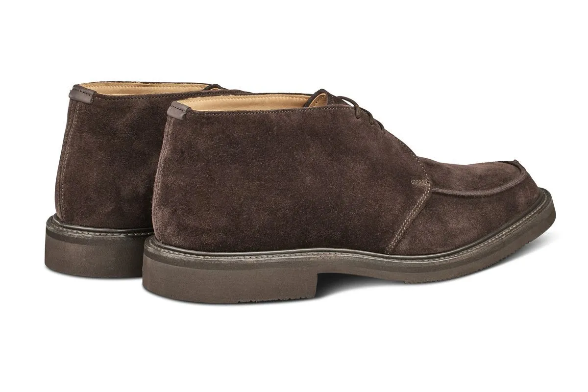 David Apron Boot - Coffee Castorino Suede