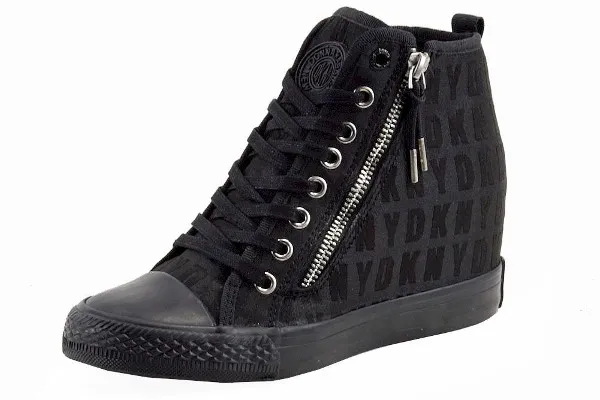 Donna Karan DKNY Women's Carmilla Fashion Wedge Sneakers Shoe