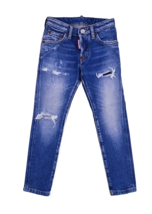 Dsquared Jeans Ripped Blue