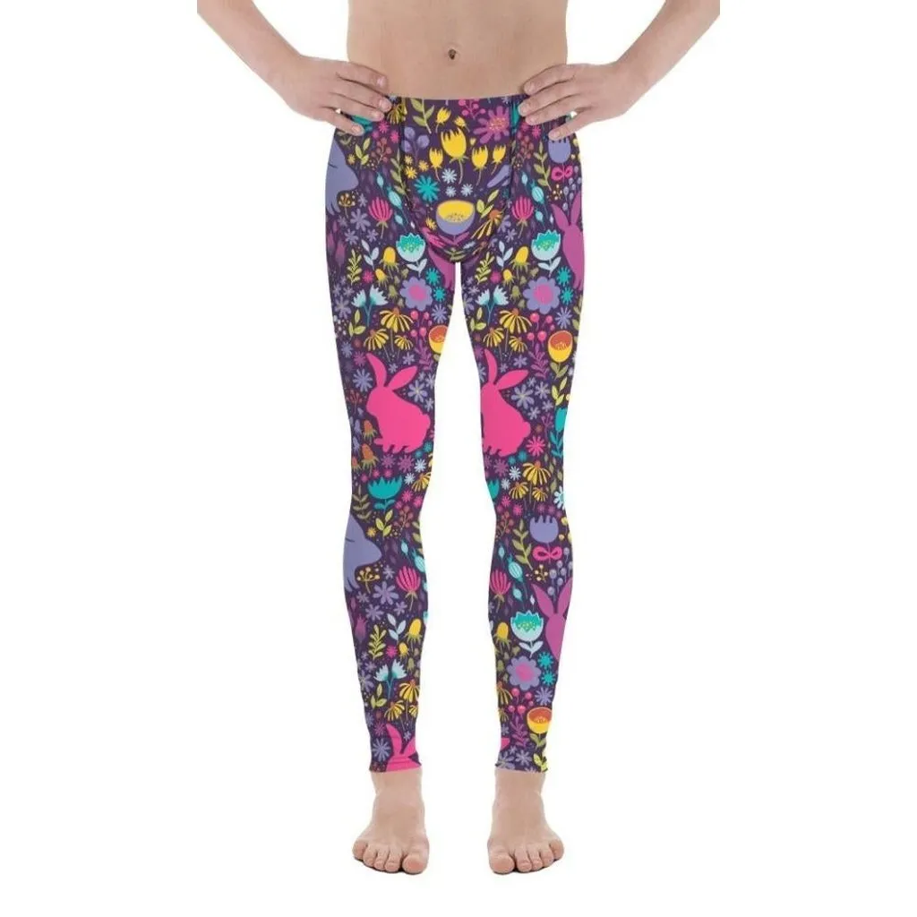 Easter Garden Men's Leggings