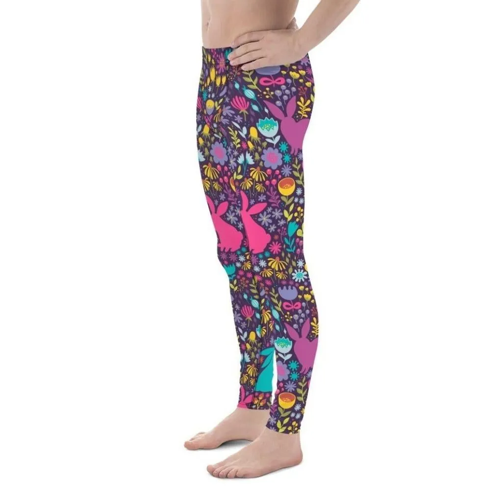 Easter Garden Men's Leggings